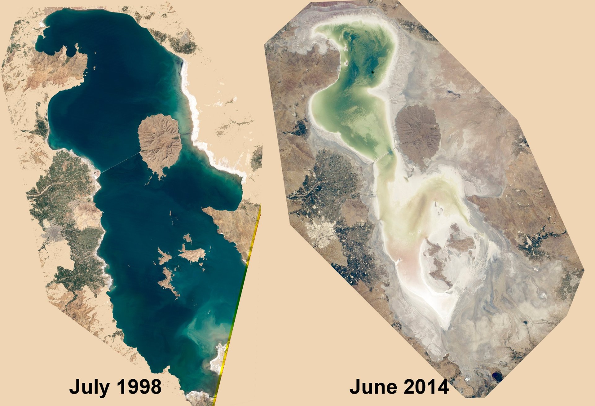 Lake Urmia Photograph: Kaveh Madani. Source: https://www.theguardian.com/world/iran-blog/2015/jan/23/iran-lake-urmia-drying-up-new-research-scientists-urge-action