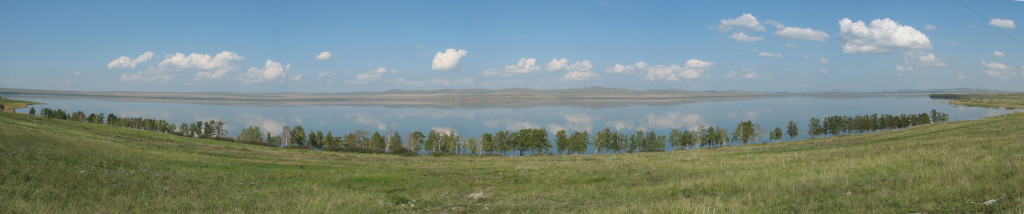 Shira lake panorama